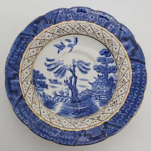 Booths - Real Old Willow, 9072 - Saucer for Breakfast Cup