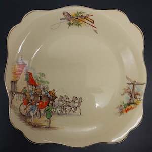 China Brands I J: J & G Meakin - Mr Pickwick - Salad Plate, Square