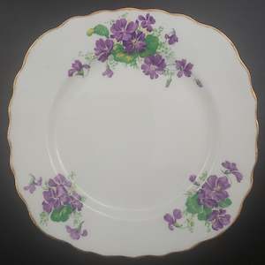 China Brand Colclough England: Colclough - Violets B - Side Plate