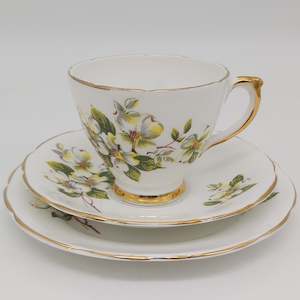 China Brand Delphine England: Delphine - White Blossom - Trio