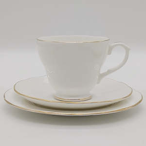 China Brand Duchess England: Duchess - Classic White - Trio