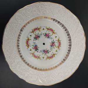 Royal Winton - Pink Roses - Cake Plate for Plate Stand