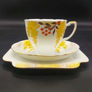 Grafton - Laburnum, Hand-painted - Trio