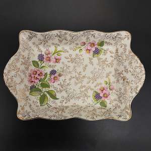 James Kent - Blossom and Berries, Chinarita 5609 - Rectangular Dish