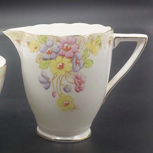 Taylor & Kent - Colourful Flowers, 6565 - Milk Jug