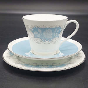 China Brand Aynsley England: Aynsley - Moonlight Rose - Trio