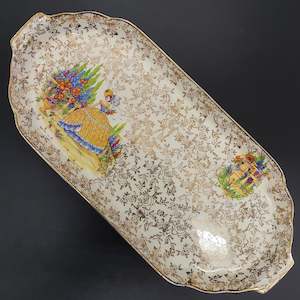 Empire - Crinoline Lady, Yellow Dress - Sandwich Tray