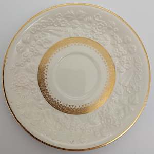 Crescent China - Rhapsody, with Embossed Flowers - Saucer