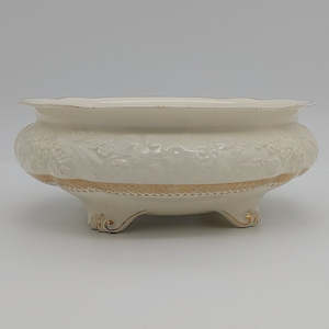 Crescent China - Rhapsody, with Embossed Flowers - Serving Dish