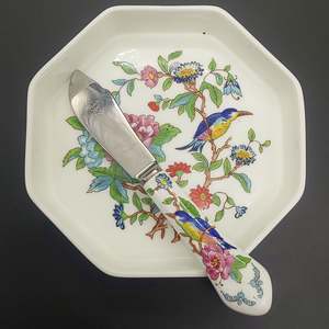 Aynsley - Pembroke - Butter Dish and Knife Set