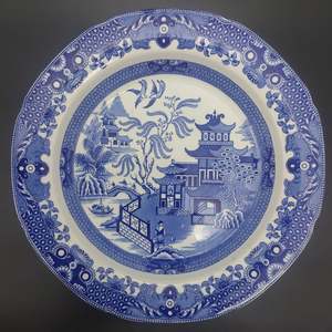 Burleigh - Willow - Rimmed Soup Bowl