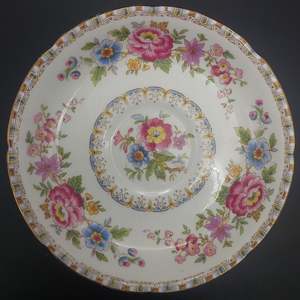 Grafton - Floral Sprays and Geometric Border - Saucer
