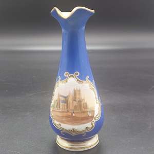 China Brands G: G Grainger - Hand-painted Worcester Cathedral - Small Jug