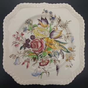 China Brands I J: Johnson Brothers - Garden Bouquet - Luncheon Plate