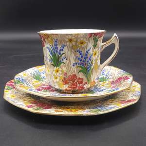 China Brand Grimwades And Royal Winton England: Royal Winton - Marguerite - Trio