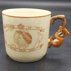 China Brands B: Brentleigh Ware - Royal Tour 1949 - Mug with Koala Beer Handle