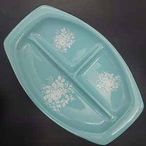 China Brand Grimwades And Royal Winton England: Royal Winton - Taunton Vale - Serving Tray, Tri-sectional