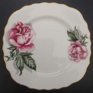 Colclough - Pink Roses D - Side Plate