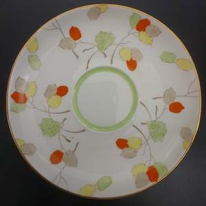 China Brands G: Grosvenor - Colourful Leaves - Saucer