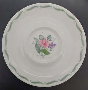 Susie Cooper - Fragrance, C485 - Saucer for Soup Bowl or Gravy Boat