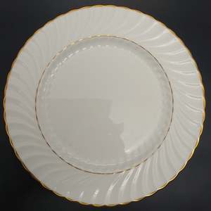 China Brands A: Aynsley - White Swirl, 8359 - Dinner Plate