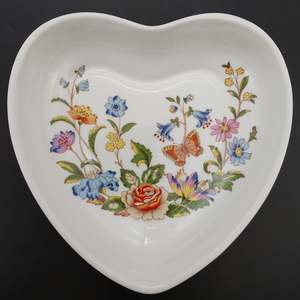 Aynsley - Cottage Garden - Heart-shaped Trinket Dish