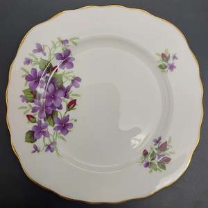 Colclough - Violets, 7876 - Side Plate