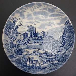 China Brands I J: Johnson Brothers - Old Britain Castles - Condiment/Trinket Dish