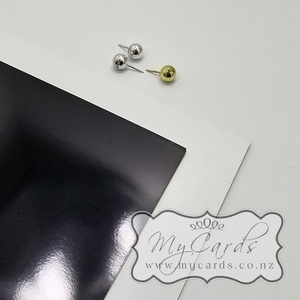 Cast Coated Black CARD – SRA3 or custom size