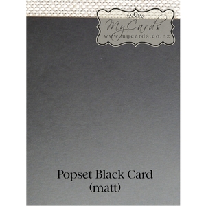 Popset Black Matt CARD 320gsm (SRA3) Pick Up Only