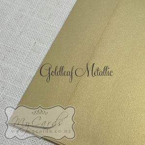 140mm Square Envelopes - MyCards Wedding Invitations: 140mm Sq Goldleaf Metallic Envelope
