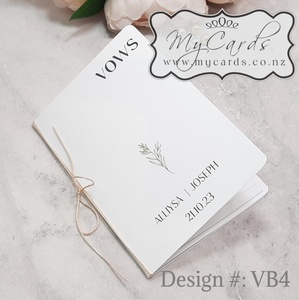 Vow Books – Branch – Named – VB4 (set of 2 books)