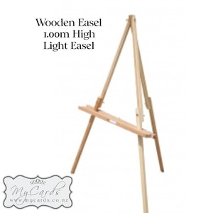 Easel Wooden Light 1m