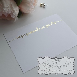 Products: Engagement Party Invitation Shell