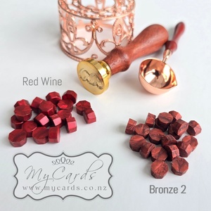 Wax for Seals – Bronze 2 Hex (bag of 100)