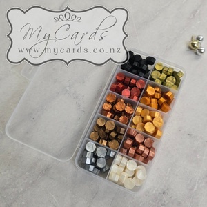 Wax Bead Kit 180 Beads – Metallic SET B