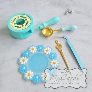 Wax Seal Making Kit – Stove Spoon Tweezers Stirrer Mat Handle