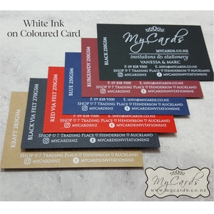 DIY - Do It Yourself - MyCards Wedding Invitations: Blue Card Matt 250gsm – SRA3 or custom size