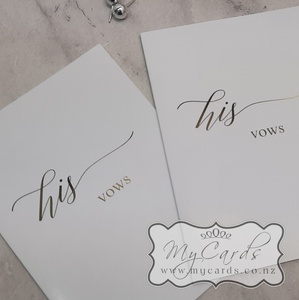 Vow Books – VB1 (set of 2 books)