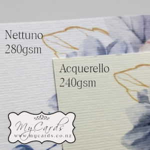 Cream Textured CARD Acquerello 240gsm – SRA3 or custom size