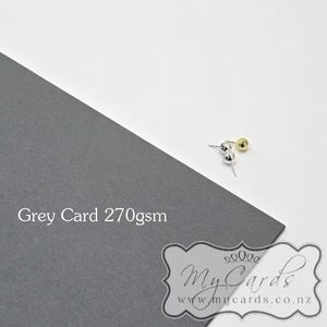 Grey CARD 270gsm Raw – SRA3 or Custom Size