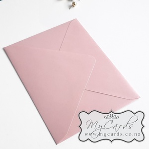 Blush Metallic Envelopes 5×7 Extra 138mm x 188mm Diamond Flap 120gsm
