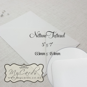 5x7 Envelopes i8 A7 (5x7) - MyCards Wedding Invitations: 5×7 Nettuno Textured Envelopes