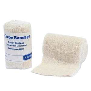 First Aid Kits: CREPE BANDAGE - MEDIUM WEIGHT BANDAGE 1.5M (ROLL-1)