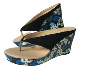 Skinny Wedge Sandals