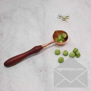 Wax Accessories: Wax Seal Bead Melting Spoon – Rose Gold
