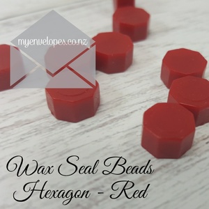 Wax Seal Beads – Red (bag of 100)