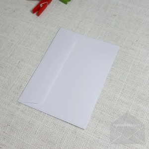 C7 85mm x 115mm: White C7 Envelopes Rectangle Flap