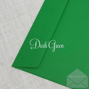 Dark Green Rectangle Flap 155mm Square