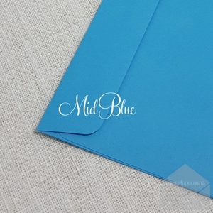 Blue Envelopes (mid blue) Square 155mm